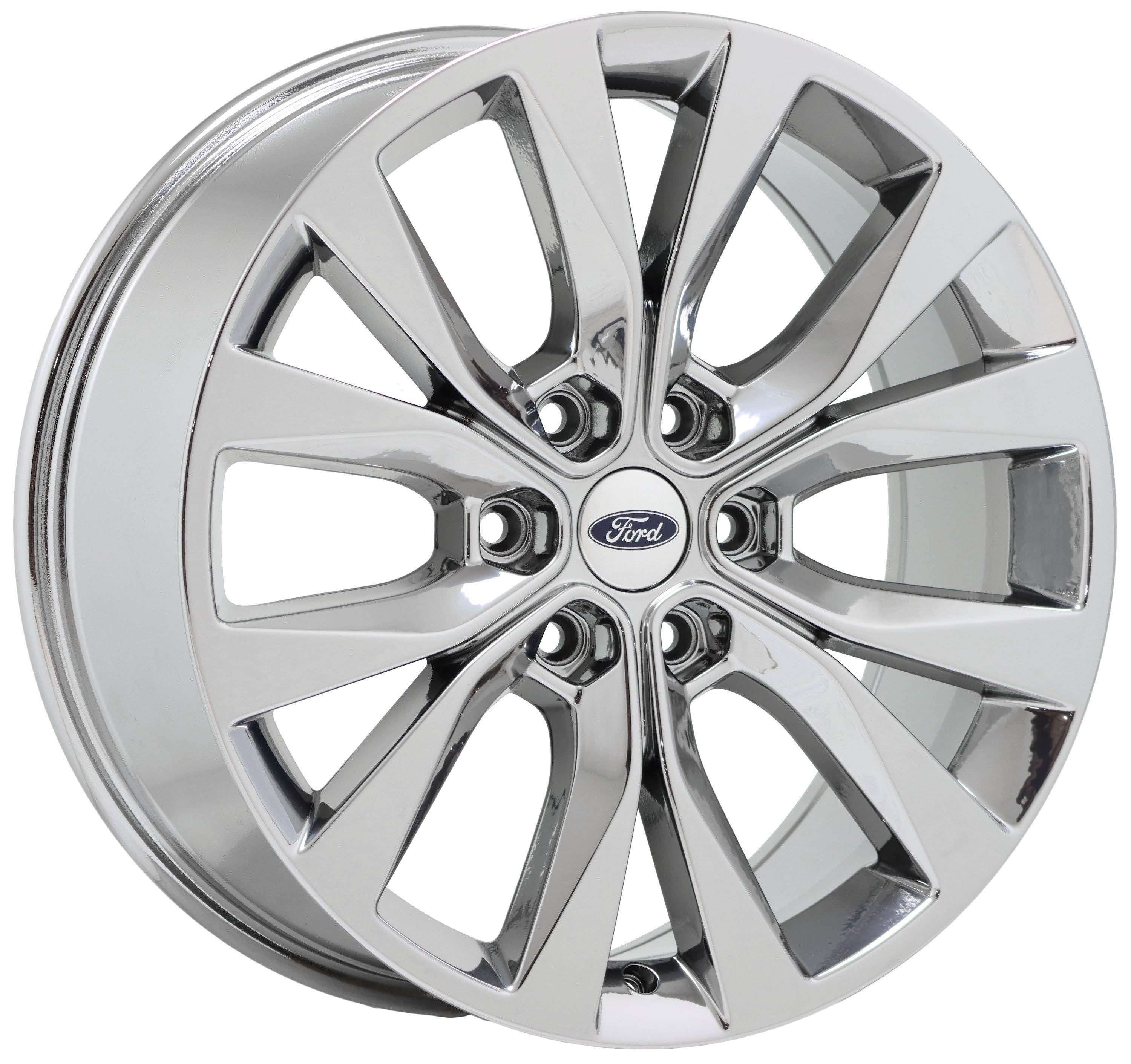 20" Ford F150 Truck Bright Chrome wheel rim Factory OEM single 10003